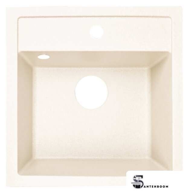 Кухонная мойка ZorG Como 51 (слоновая кость) - Изображение №1 — Интернет-магазин santehboom.by