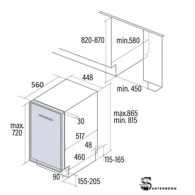 Встраиваемая посудомоечная машина Schtoff SVA 45107 IMAFL - Изображение №10 — Интернет-магазин santehboom.by