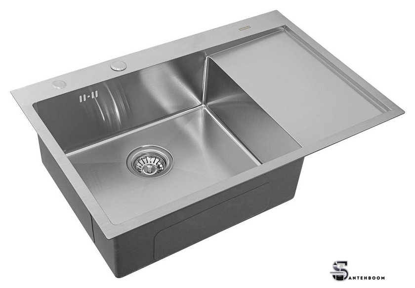Кухонная мойка ARFEKA ECO AR 780*500 L SATIN - Изображение №1 — Интернет-магазин santehboom.by