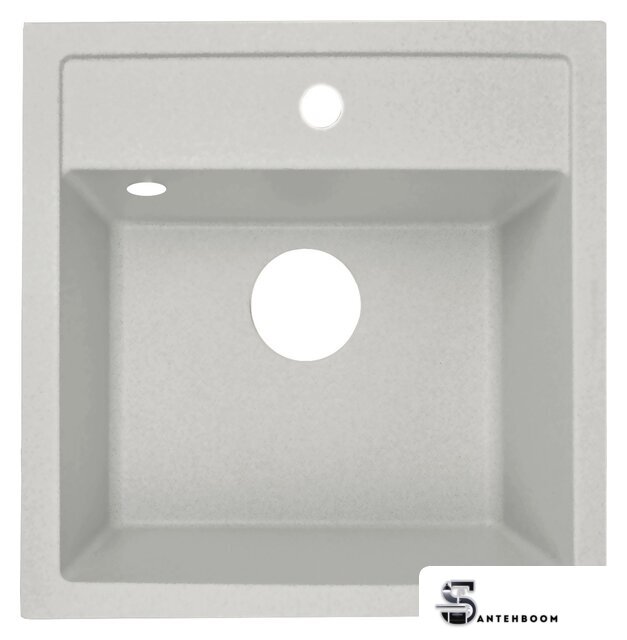 Кухонная мойка ZorG Como 51 (серый жемчуг) - Изображение №1 — Интернет-магазин santehboom.by