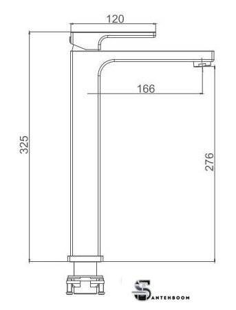 Смеситель Gappo G1017-62 - Изображение №2 — Интернет-магазин santehboom.by