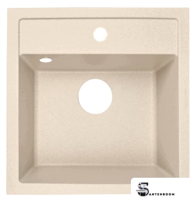 Кухонная мойка ZorG Como 51 (песчаный берег) - Изображение №1 — Интернет-магазин santehboom.by