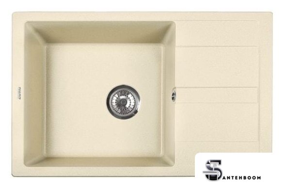 Кухонная мойка ZorG Apollo 78 (слоновая кость) - Изображение №1 — Интернет-магазин santehboom.by