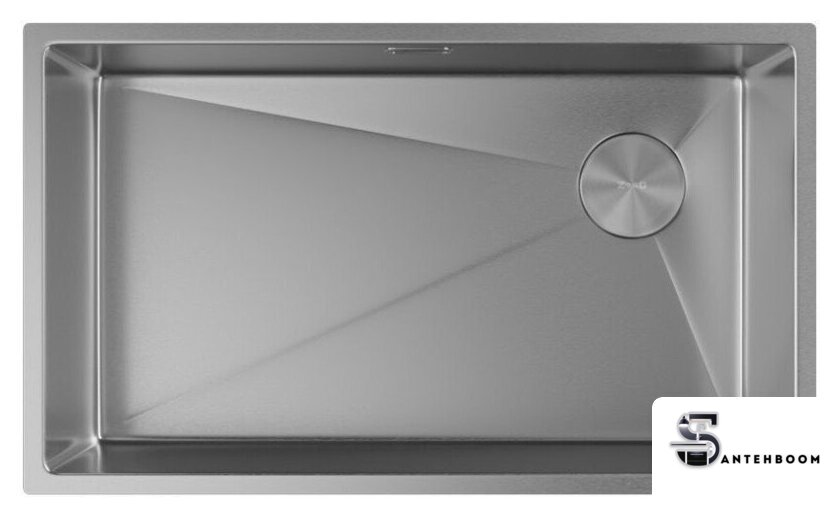 Кухонная мойка ZorG Zerox 74 U / IF Side SF Steel - Изображение №3 — Интернет-магазин santehboom.by