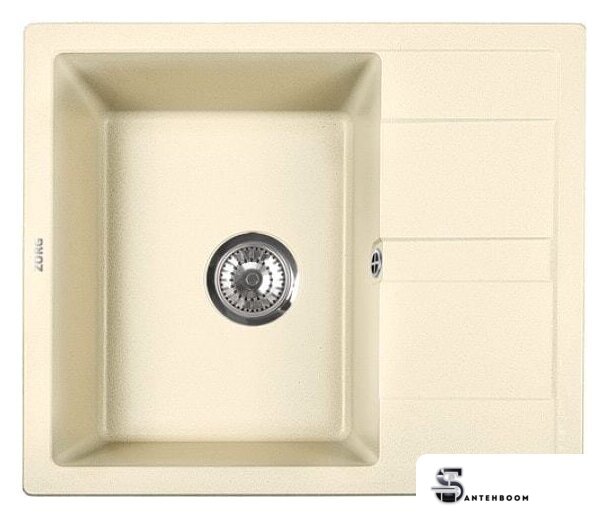 Кухонная мойка ZorG Apollo 58 (слоновая кость) - Изображение №1 — Интернет-магазин santehboom.by