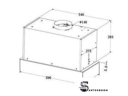 Кухонная вытяжка ZorG Neve 1200 60 S-GC (белый) - Изображение №8 — Интернет-магазин santehboom.by