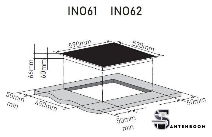 Варочная панель ZorG INO62 black matte - Изображение №8 — Интернет-магазин santehboom.by