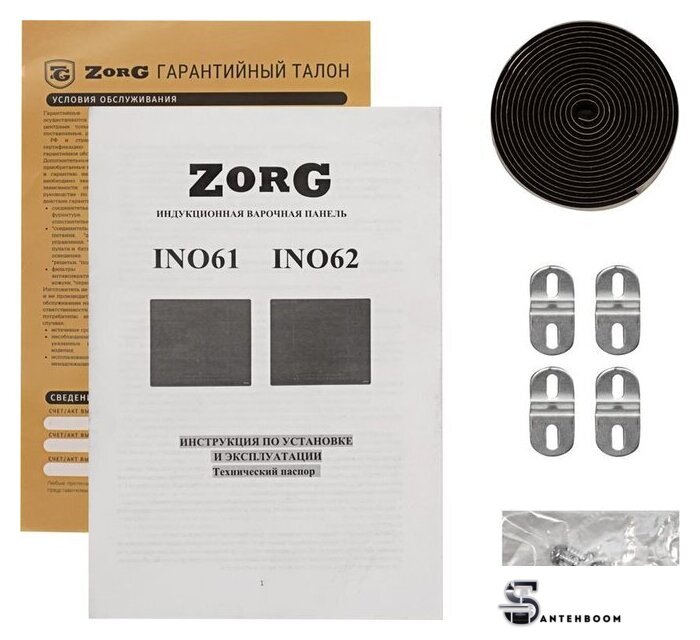 Варочная панель ZorG INO61 (черный) - Изображение №6 — Интернет-магазин santehboom.by