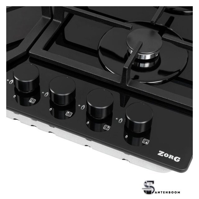 Варочная панель ZorG HAG61 FDW black - Изображение №3 — Интернет-магазин santehboom.by