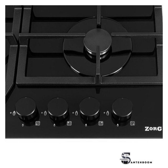 Варочная панель ZorG HAG61 FDW black - Изображение №4 — Интернет-магазин santehboom.by