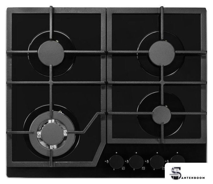 Варочная панель ZorG HAG61 FDW black - Изображение №1 — Интернет-магазин santehboom.by