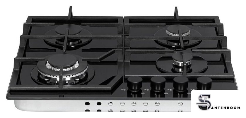 Варочная панель ZorG HAG61 FDW black - Изображение №2 — Интернет-магазин santehboom.by