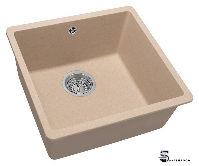 Кухонная мойка ZorG Fast 44 Premium beige - Изображение №1 — Интернет-магазин santehboom.by