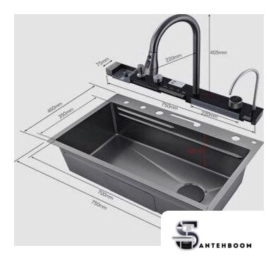 Кухонная мойка Savol S-SC002L - Изображение №2 — Интернет-магазин santehboom.by