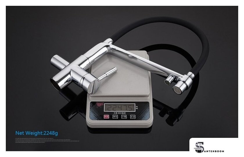 Смеситель Gappo G4398-7 (хром/черный) - Изображение №12 — Интернет-магазин santehboom.by