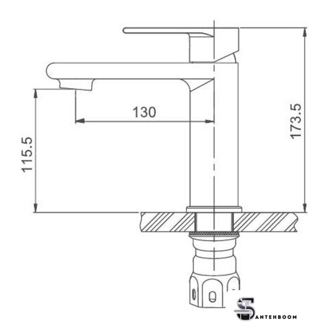 Смеситель Gappo G1099-20 - Изображение №2 — Интернет-магазин santehboom.by