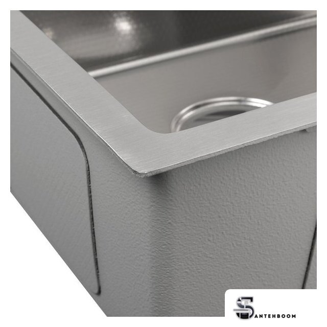 Кухонная мойка ARFEKA Eco AR 500*500 Satin Decor - Изображение №4 — Интернет-магазин santehboom.by