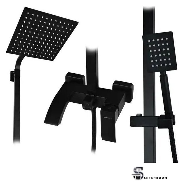 Душевая система  Wisent W72417B - Изображение №2 — Интернет-магазин santehboom.by
