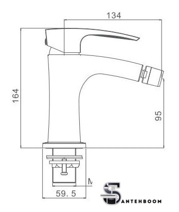 Смеситель Gappo G5007-6 - Изображение №2 — Интернет-магазин santehboom.by
