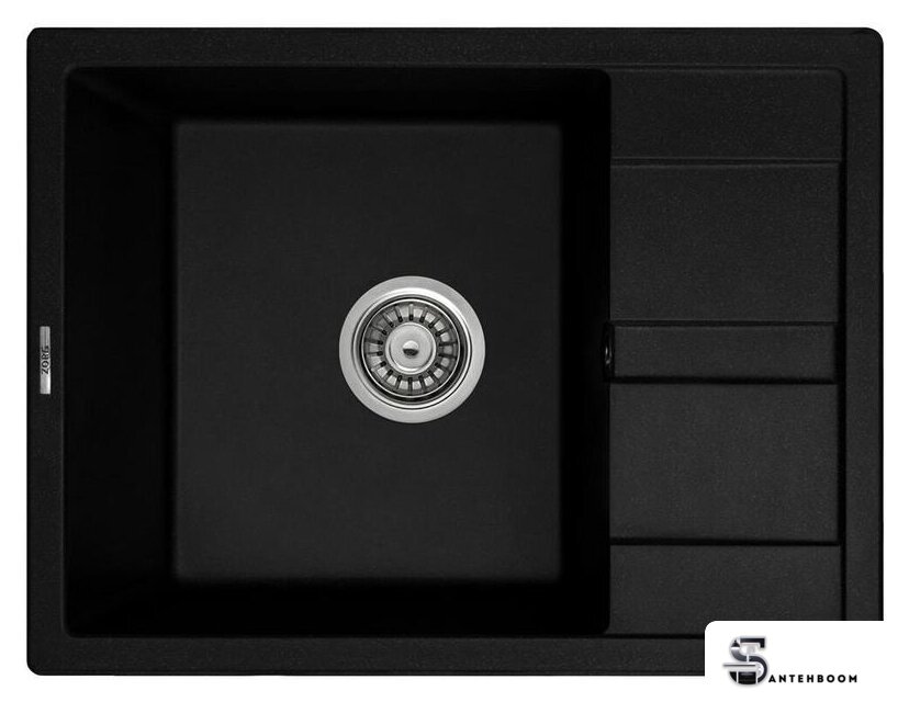 Кухонная мойка ZorG Apollo 65 (черный опал) - Изображение №1 — Интернет-магазин santehboom.by