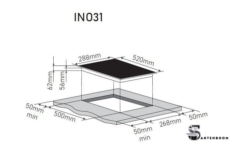 Варочная панель ZorG INO31 black - Изображение №7 — Интернет-магазин santehboom.by