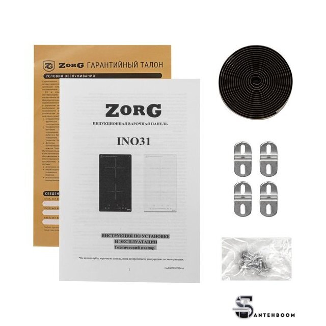 Варочная панель ZorG INO31 black - Изображение №6 — Интернет-магазин santehboom.by