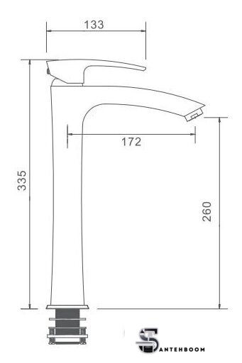 Смеситель Gappo G1007-16 - Изображение №2 — Интернет-магазин santehboom.by