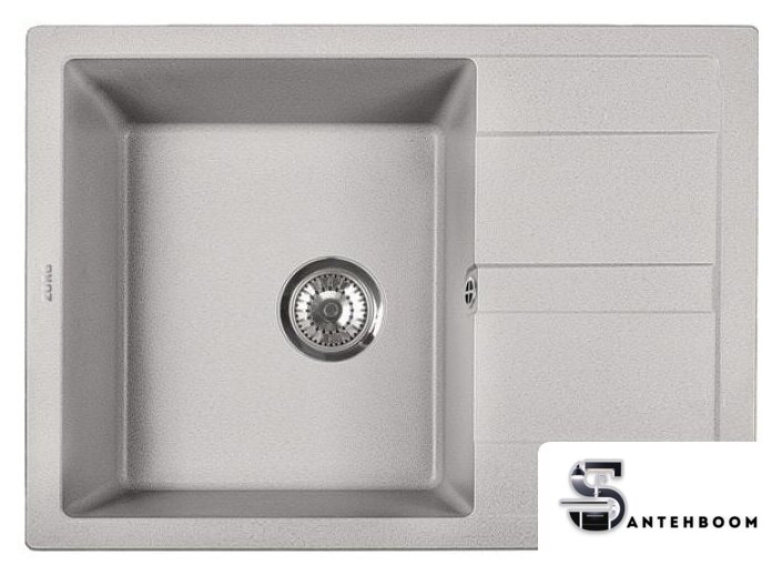 Кухонная мойка ZorG Apollo 65 (серый жемчуг) - Изображение №1 — Интернет-магазин santehboom.by