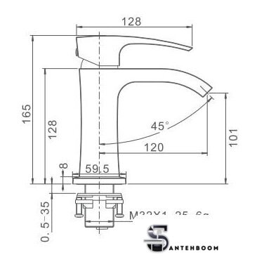 Смеситель Gappo G1007-4 - Изображение №2 — Интернет-магазин santehboom.by