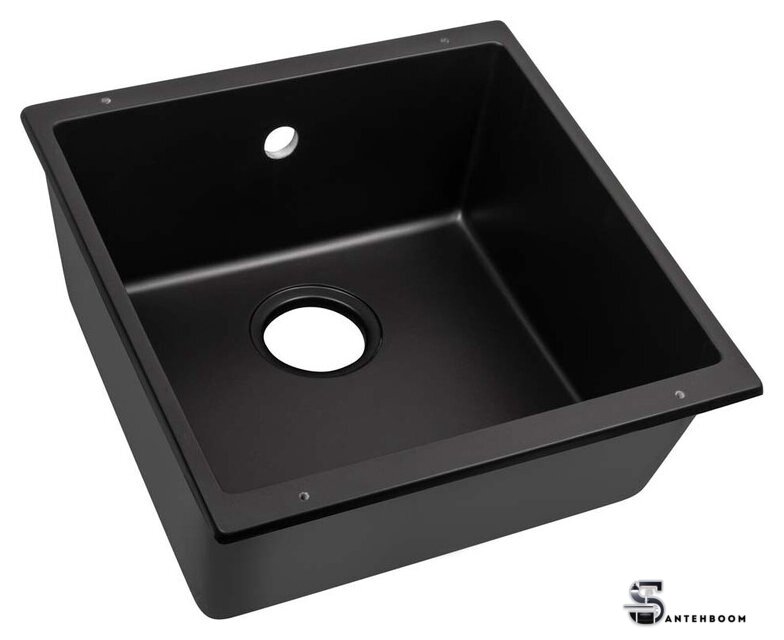 Кухонная мойка ZorG Subline 40 (черный оникс) - Изображение №2 — Интернет-магазин santehboom.by