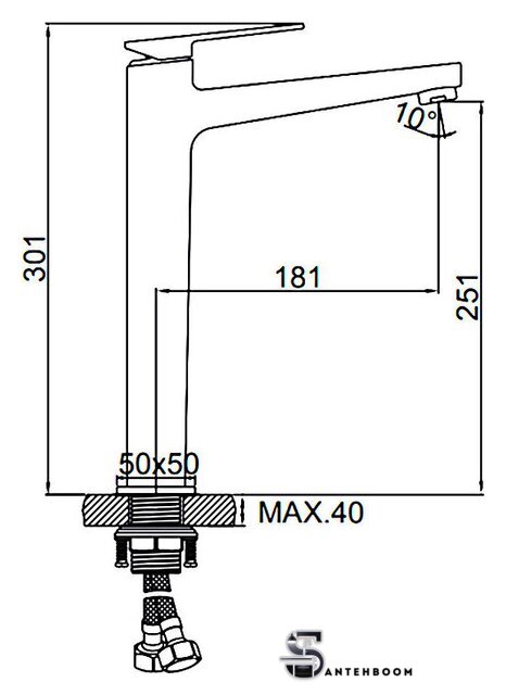 Смеситель Ledeme L1178 - Изображение №2 — Интернет-магазин santehboom.by