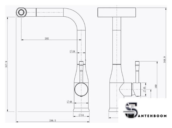 Смеситель Splenka S206.49.09 - Изображение №6 — Интернет-магазин santehboom.by