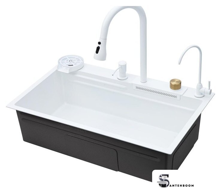 Кухонная мойка Savol S-SC003W+S-SC003W-1 - Изображение №1 — Интернет-магазин santehboom.by