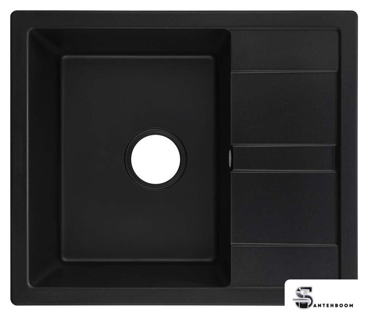 Кухонная мойка ZorG Apollo 58 (черный оникс) - Изображение №1 — Интернет-магазин santehboom.by