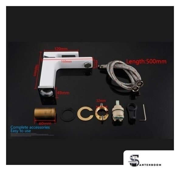 Смеситель Gappo G1017 - Изображение №3 — Интернет-магазин santehboom.by
