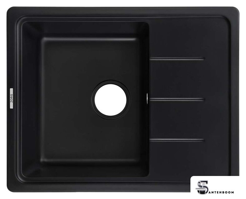 Кухонная мойка ZorG Torino 62 (черный оникс) - Изображение №1 — Интернет-магазин santehboom.by