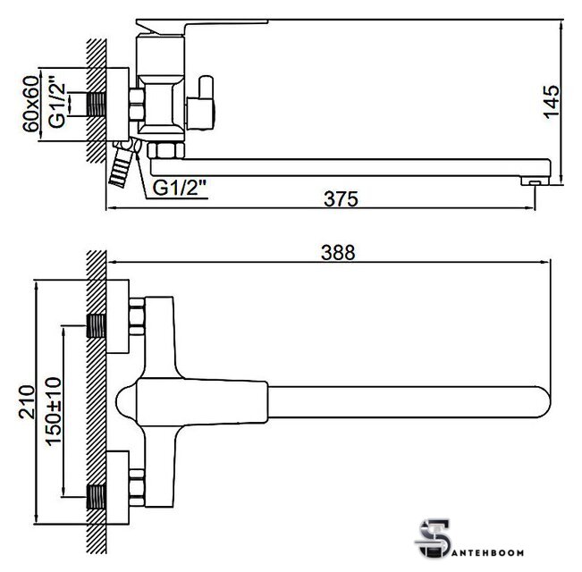 Смеситель Ledeme L2278 - Изображение №2 — Интернет-магазин santehboom.by