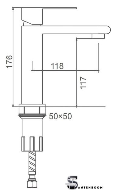 Смеситель Splenka S224.10.05 - Изображение №2 — Интернет-магазин santehboom.by