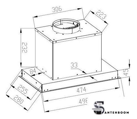 Кухонная вытяжка Schtoff Vento 50 Inox - Изображение №5 — Интернет-магазин santehboom.by