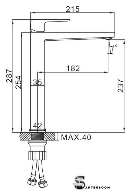 Смеситель Ledeme L1173W - Изображение №8 — Интернет-магазин santehboom.by