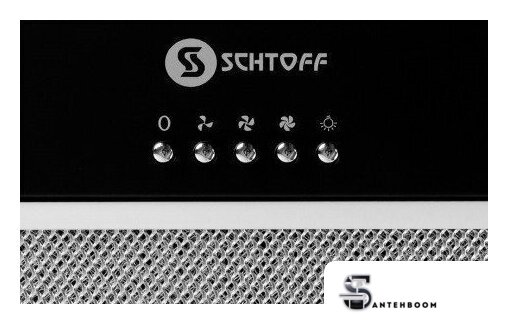 Кухонная вытяжка Schtoff Vento 50 Black - Изображение №4 — Интернет-магазин santehboom.by