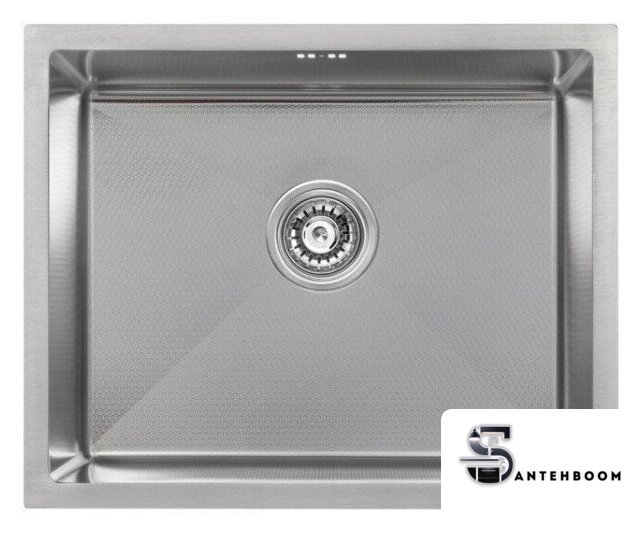 Кухонная мойка ALLBA 550x450 Satin Decor (коландер) - Изображение №1 — Интернет-магазин santehboom.by
