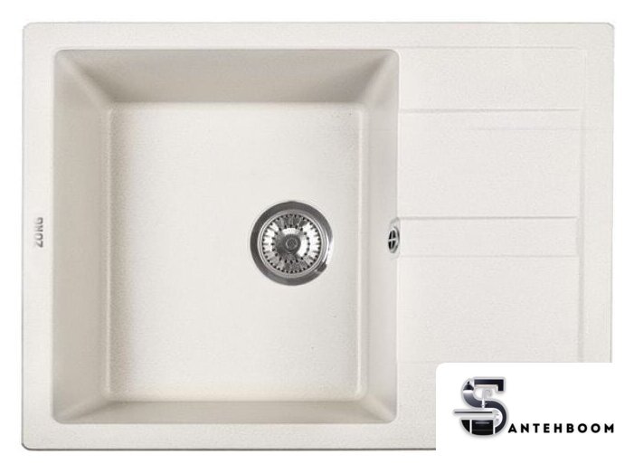 Кухонная мойка ZorG Apollo 65 (белый камень) - Изображение №1 — Интернет-магазин santehboom.by