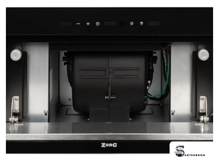Кухонная вытяжка ZorG Nevada 1260 60 S-GC (черный) - Изображение №5 — Интернет-магазин santehboom.by