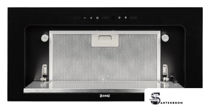 Кухонная вытяжка ZorG Nevada 1260 60 S-GC (черный) - Изображение №6 — Интернет-магазин santehboom.by