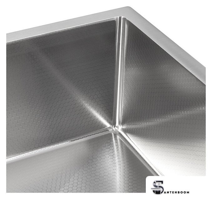 Кухонная мойка ARFEKA ECO AR 550*450 SATIN DECOR - Изображение №4 — Интернет-магазин santehboom.by