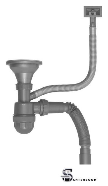 Кухонная мойка ARFEKA ECO AR 550*450 SATIN DECOR - Изображение №7 — Интернет-магазин santehboom.by