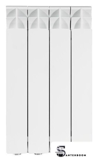 Алюминиевый радиатор Fondital Calidor Super B4 500/100 V69003407 (7 секций) - Изображение №2 — Интернет-магазин santehboom.by