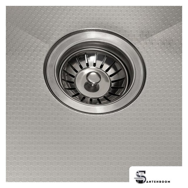 Кухонная мойка ARFEKA ECO AR 700*500 SATIN DECOR - Изображение №6 — Интернет-магазин santehboom.by