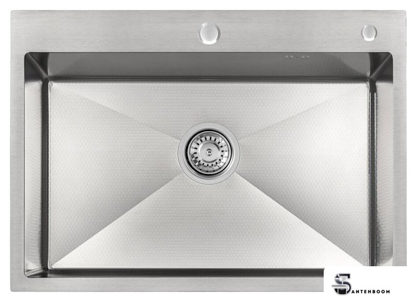 Кухонная мойка ARFEKA ECO AR 700*500 SATIN DECOR - Изображение №4 — Интернет-магазин santehboom.by